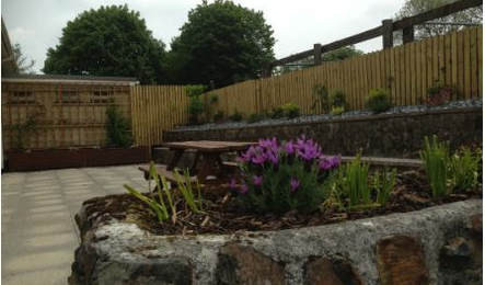 Sourton Village Hall - Patio